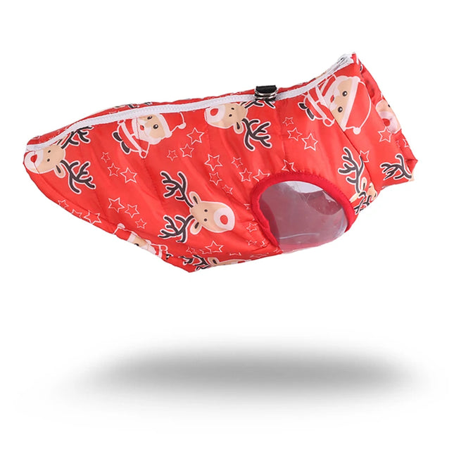 Imperméable de Noël pour chien