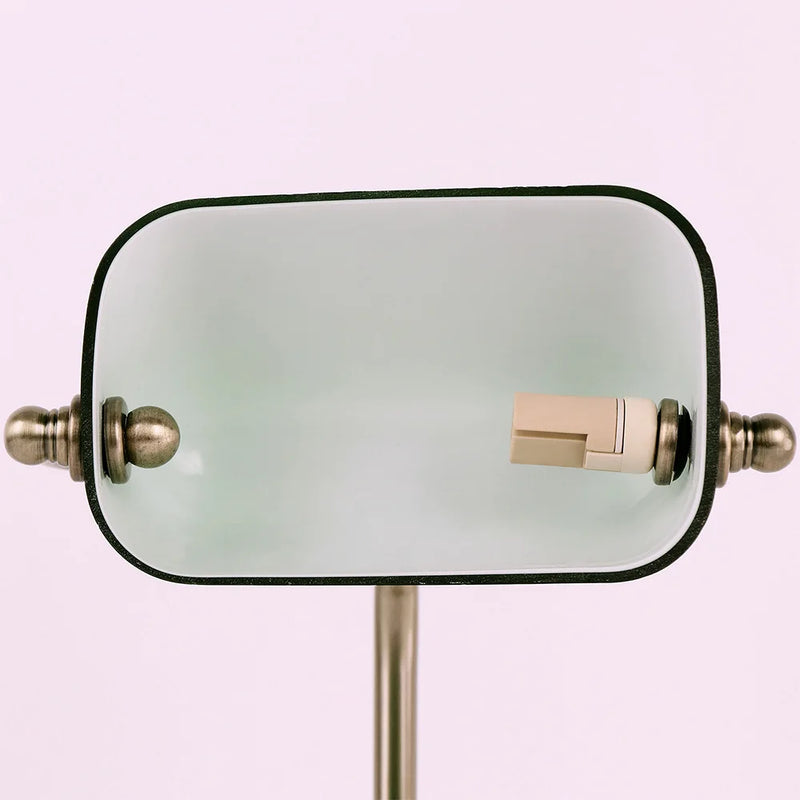 Mini lámpara de escritorio retro con protección ocular, luz LEDLámparas de mesa