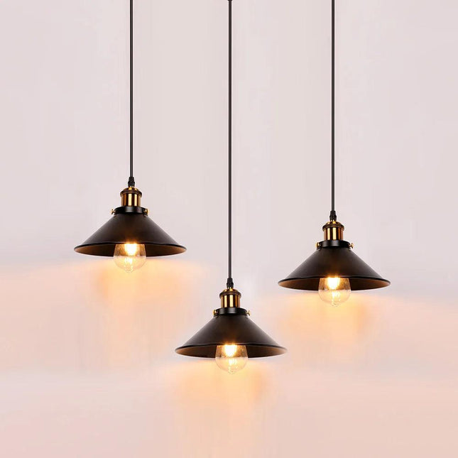 Industrial retro metal pendant lamp