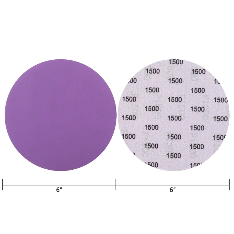 Discos de lijado de 6 pulgadas con gancho y bucle para lijadora orbital 150mmLijasHardware > Tool Accessories > Sanding Accessories > Sandpaper & Sanding Sponges > Sanding Pads