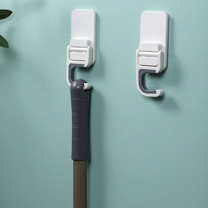 Self Adhesive Mop and Broom Wall Mount