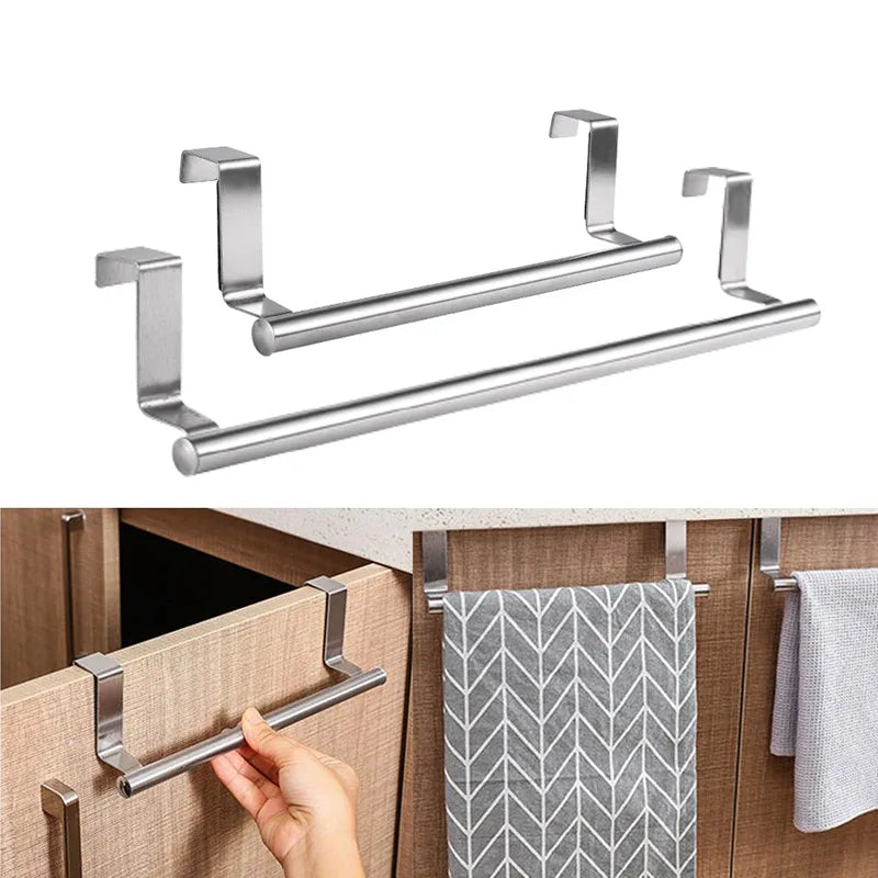 Toallero de acero inoxidable para puertasToallerosHome & Garden > Bathroom Accessories > Towel Racks & Holders > Towel Holders