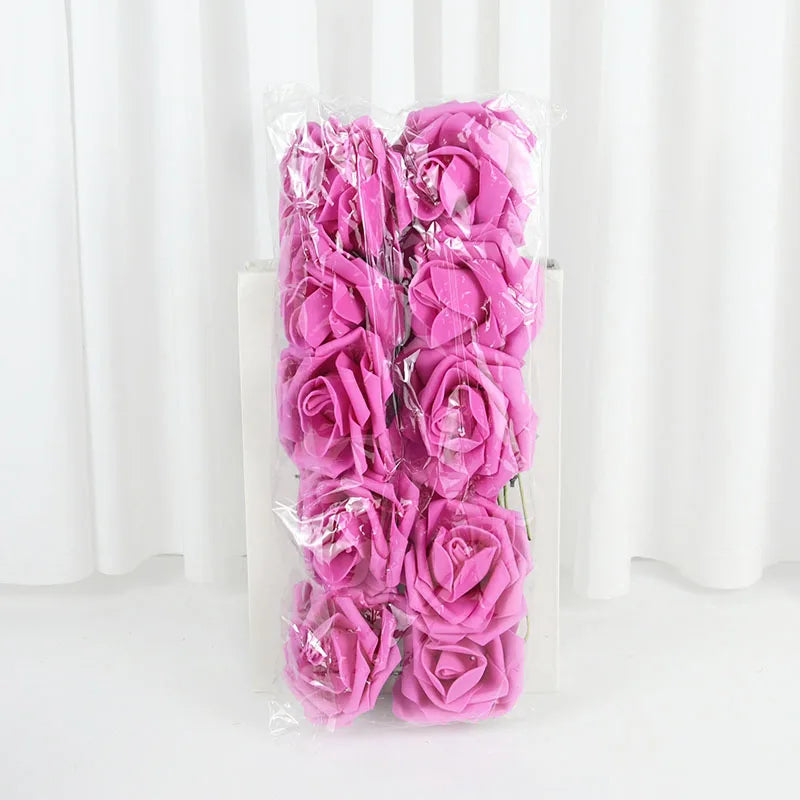 Flor artificial de rosa grande con tallo de 16cmFlores artificialesHome & Garden > Decor > Artificial Flora > Artificial Flowering Plants