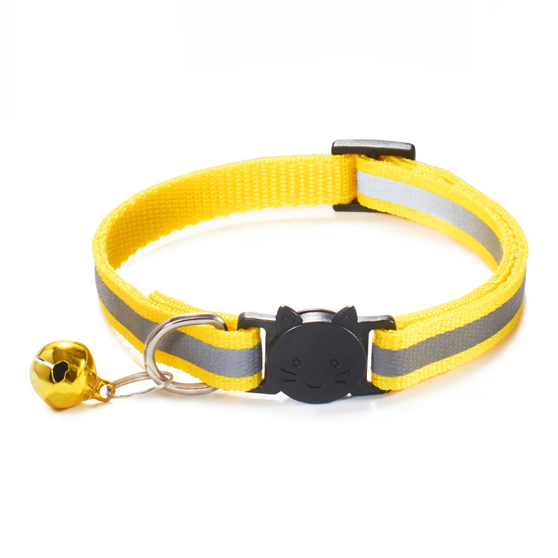 Collar reflectante con cascabel para gatos ajustableCollaresAnimals & Pet Supplies > Pet Supplies > Pet Collars & Harnesses > Breakaway & Safety Collars