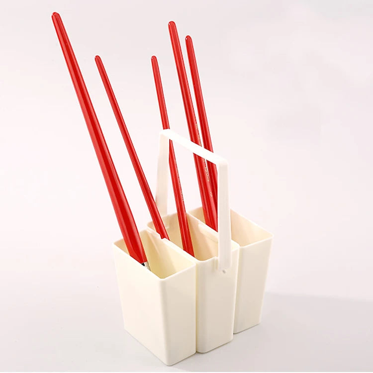 Cubo de lavado de pincel de pinturaLapiceros