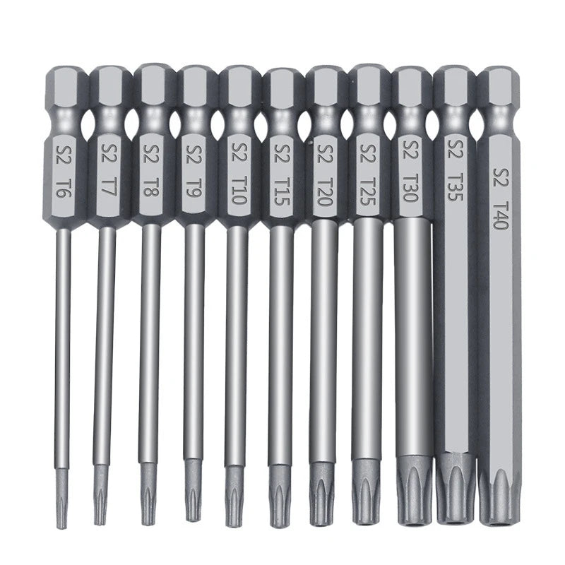 Juego de puntas de seguridad a prueba de manipulacionesDestornilladoresHardware > Tool Accessories > Drill & Screwdriver Accessories > Drill & Screwdriver Bits > Screwdriver Bits