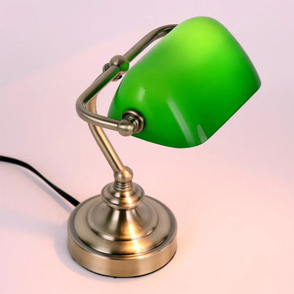 Mini lampe de bureau rétro avec protection des yeux, lumière LED