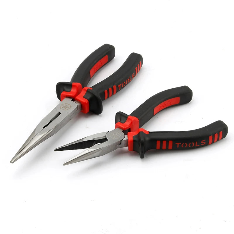 Alicate de punta larga 6/8 pulgadas de cromo vanadioAlicatesHardware > Tools > Pliers > Needle-Nose Pliers