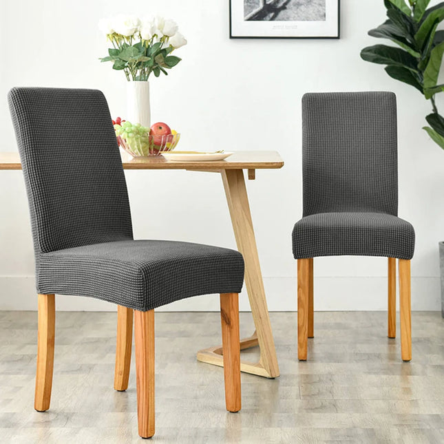 Fabric Chair Cover with Grain Patterns