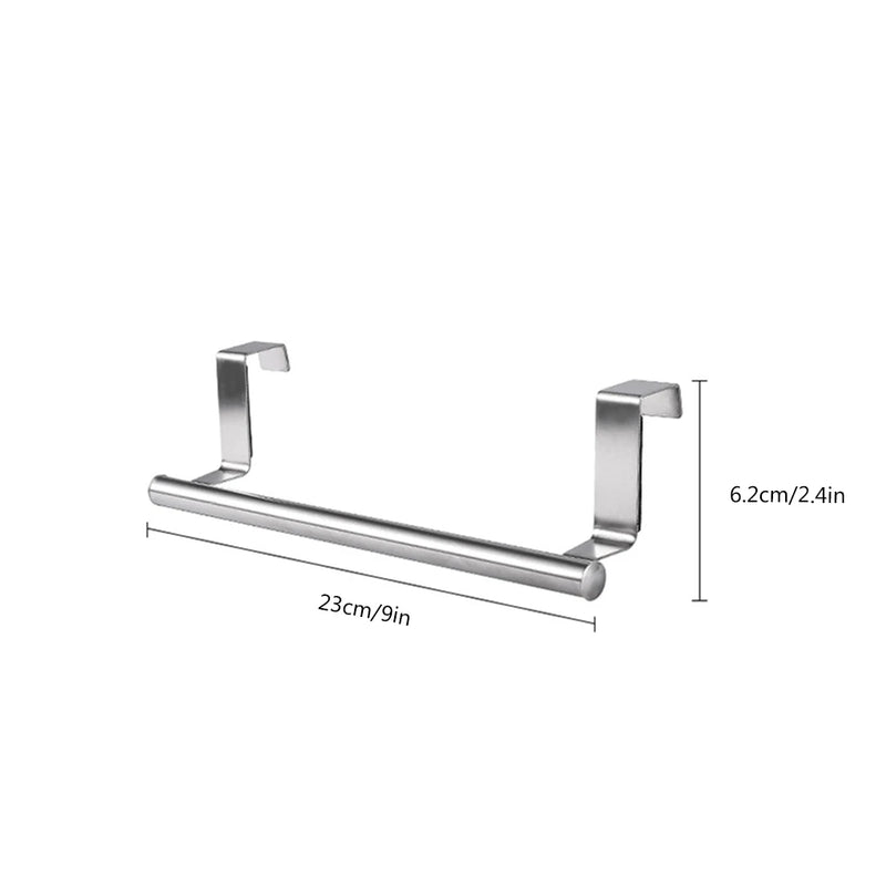 Toallero de acero inoxidable para puertasToallerosHome & Garden > Bathroom Accessories > Towel Racks & Holders > Towel Holders