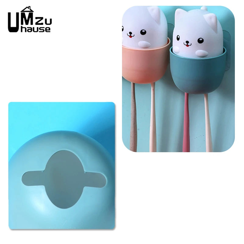 Hanging Toothbrush Holder with Cup