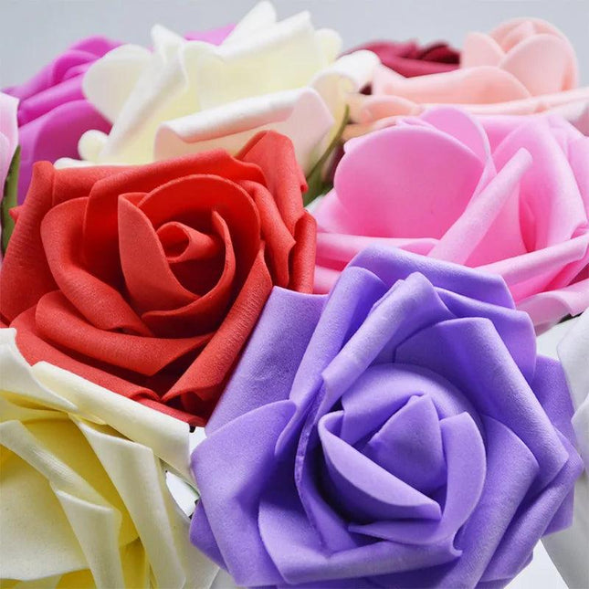 Large Rose Artificial Flower with 16cm Stem