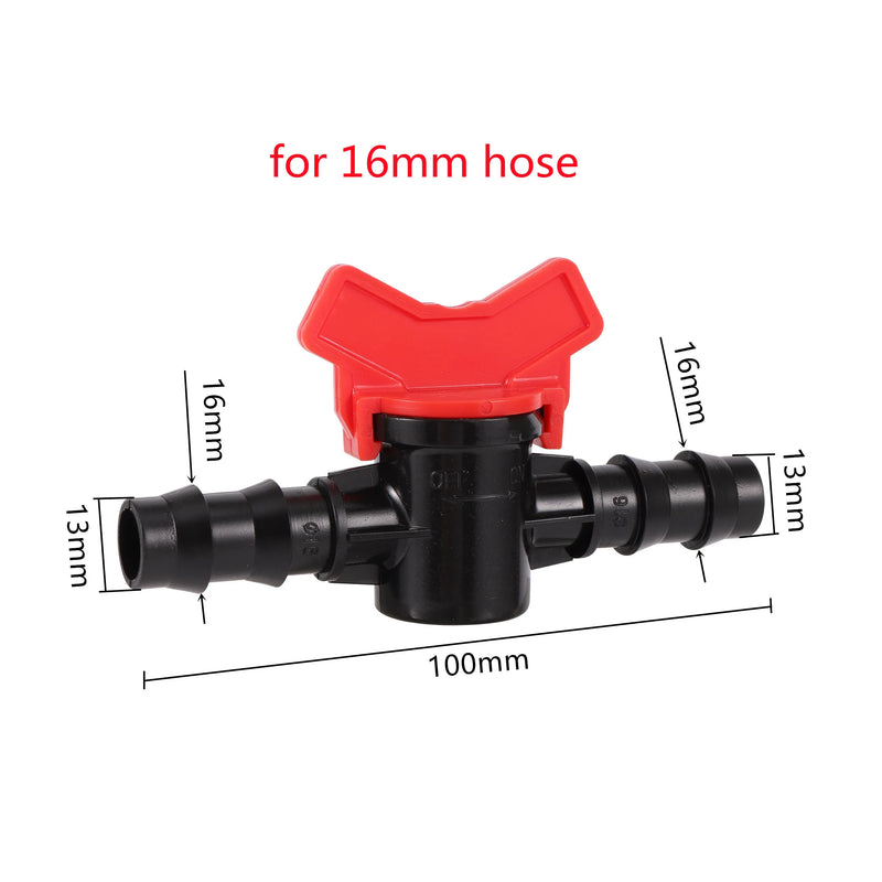 Válvula de grifo para riego 16/20/25mm con conectores de mangueraManguerasHome & Garden > Lawn & Garden > Watering & Irrigation > Garden Hose Fittings & Valves > Garden Hose Valves