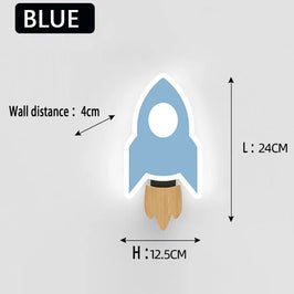 Cohete  Azul / Blanco Cálido (2700-3500K)