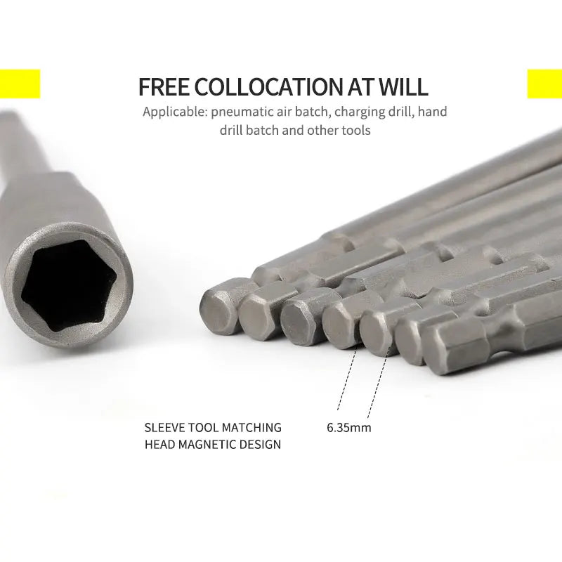 Juego de llaves de vaso hexagonal de 150 mm de 1/4 pulgadasLlaves de vasoHardware > Tools > Tool Sets > Hand Tool Sets > General Purpose Sets