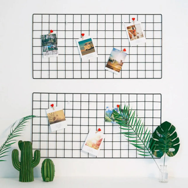 Metal Grid Hanging Shelf Kit