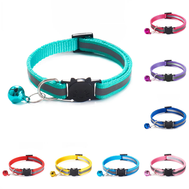 Collar reflectante con cascabel para gatos ajustableCollaresAnimals & Pet Supplies > Pet Supplies > Pet Collars & Harnesses > Breakaway & Safety Collars