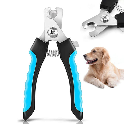 Professional Stainless Steel Pet Nail Clippers with Safety Guard