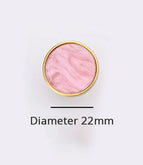 Pink shell 22mm