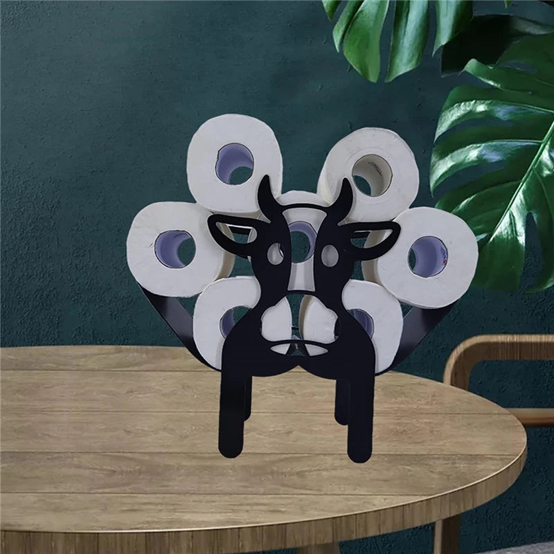 Soporte de hierro para papel higiénicoSoportes para papel