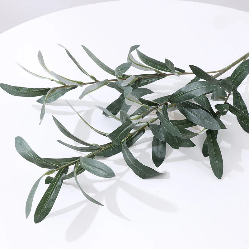 Rama de olivo artificial 77cm con hojas verdes y aceitunas decorativasPlantas artificialesHome & Garden > Decor > Artificial Flora > Artificial Non-Flowering Plants