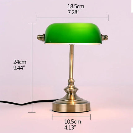 Mini lampe de bureau rétro avec protection des yeux, lumière LED