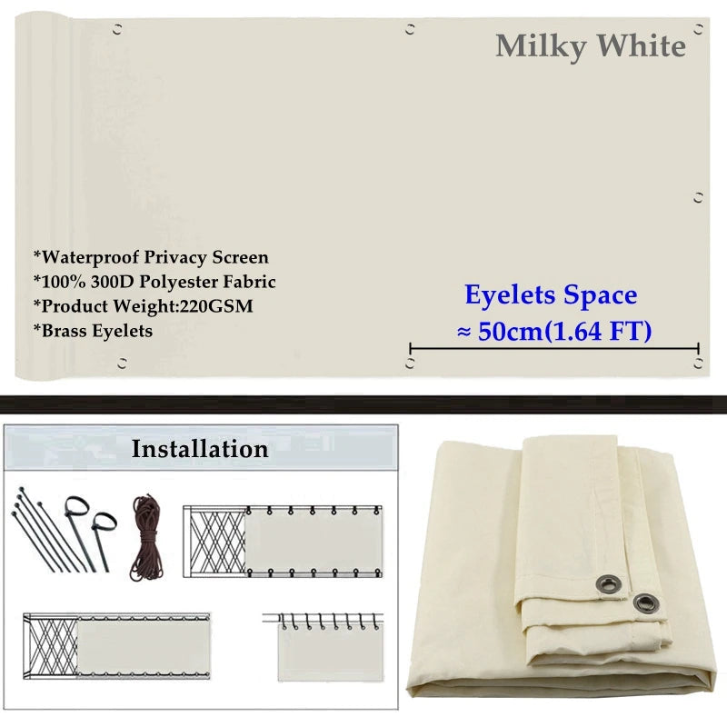 Red protectora para terraza, cortaviento y resistente al sol y lluviaMallasHardware > Fencing & Barriers > Fence Panels > Privacy Panels