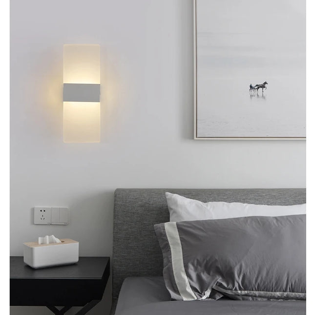 LED wall light