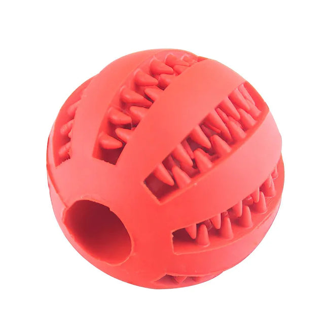 Pelota de goma para limpieza dental para perros pequeños