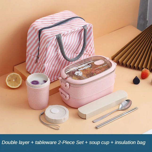 Pack de fiambrera multinivelTáperesHome & Garden > Kitchen & Dining > Food & Beverage Carriers > Lunch Boxes & Totes > Lunch Bags