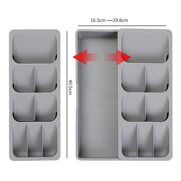 Multi-purpose cutlery organizer