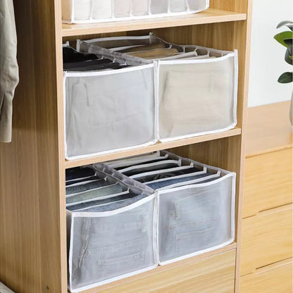 Organizer with separations for all types of clothing