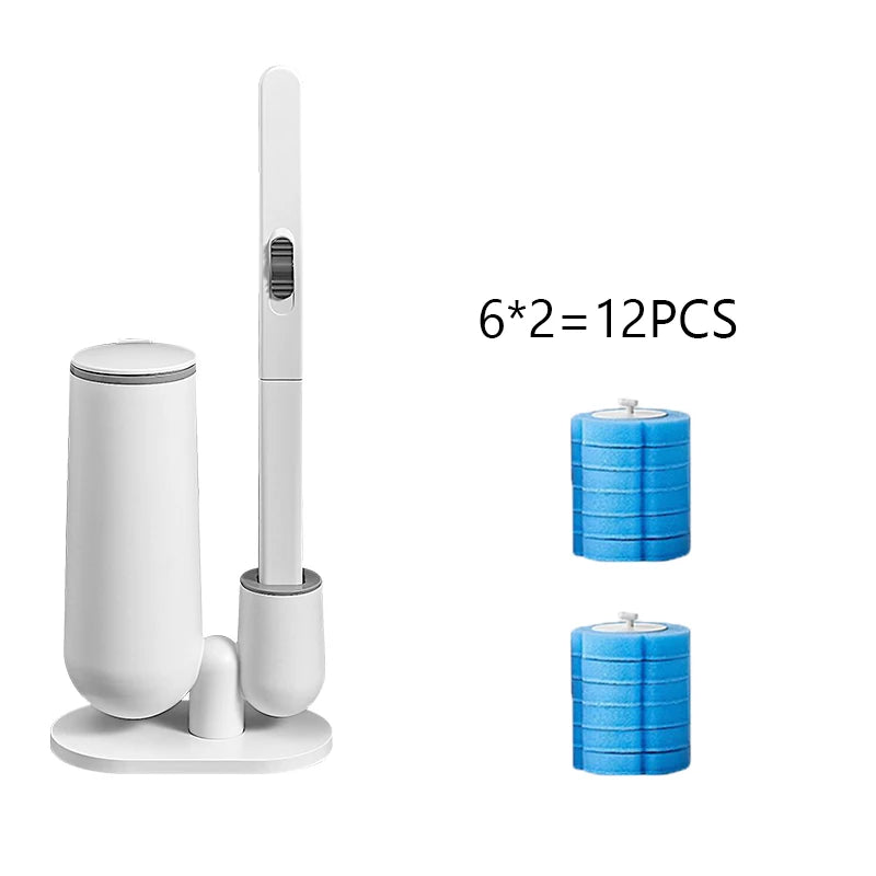 Kit de escobillas desechables para inodoroEscobillas