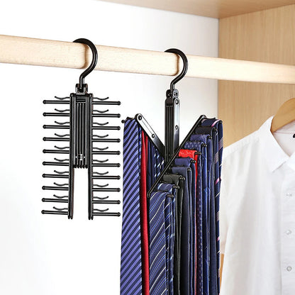 Adjustable Tie Storage Hanger