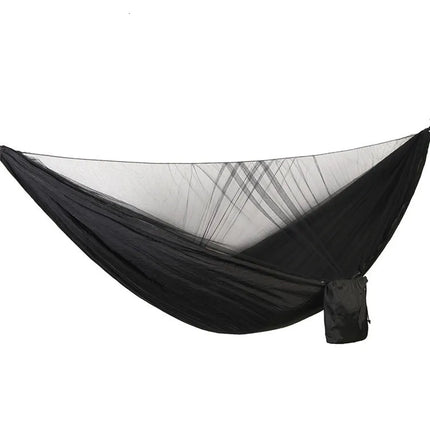 Lightweight, easy-to-install hammock with mosquito net, 290x140cm