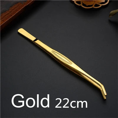 Pinzas de precisión con punta en curvaPinzas de precisión