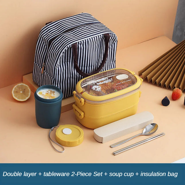 Pack de fiambrera multinivelTáperesHome & Garden > Kitchen & Dining > Food & Beverage Carriers > Lunch Boxes & Totes > Lunch Bags