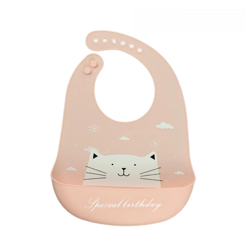 Babero de silicona con dibujos de animalesBaberosBaby & Toddler > Nursing & Feeding > Feeding Essentials > Bibs
