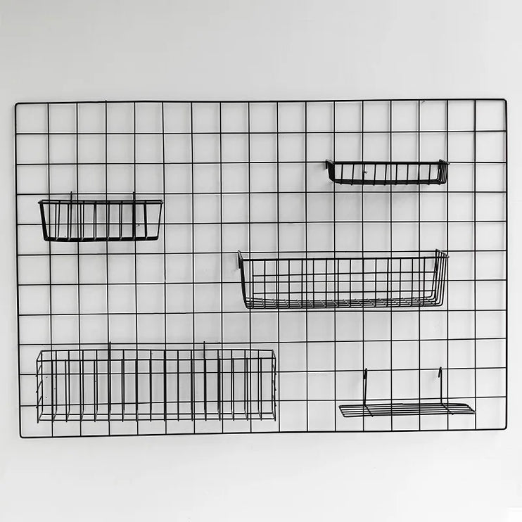 Metal Grid Hanging Shelf Kit