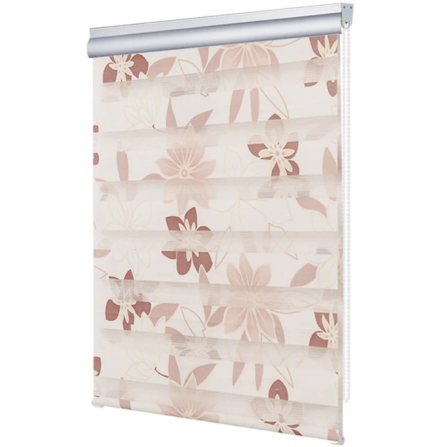 Flower Print Double Blinds