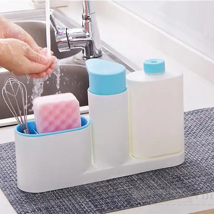 Basic sponge and soap holder set