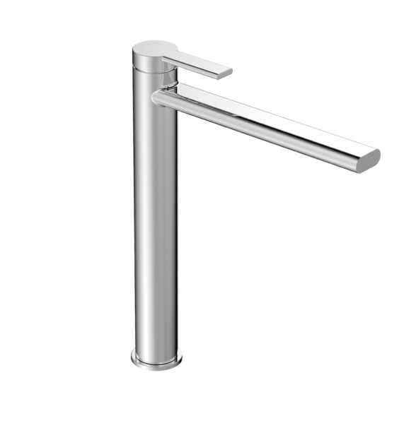 Grifo monomando lavabo caño alto cromo cartucho cerámico | 1_ES