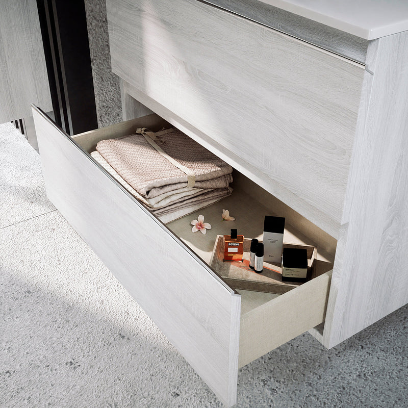 Conjunto mueble de baño con lavabo e espejo | Hibernian | 3_BP