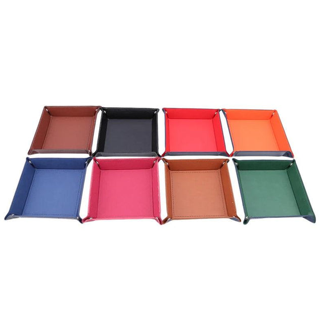 Table key tray made of PU leather