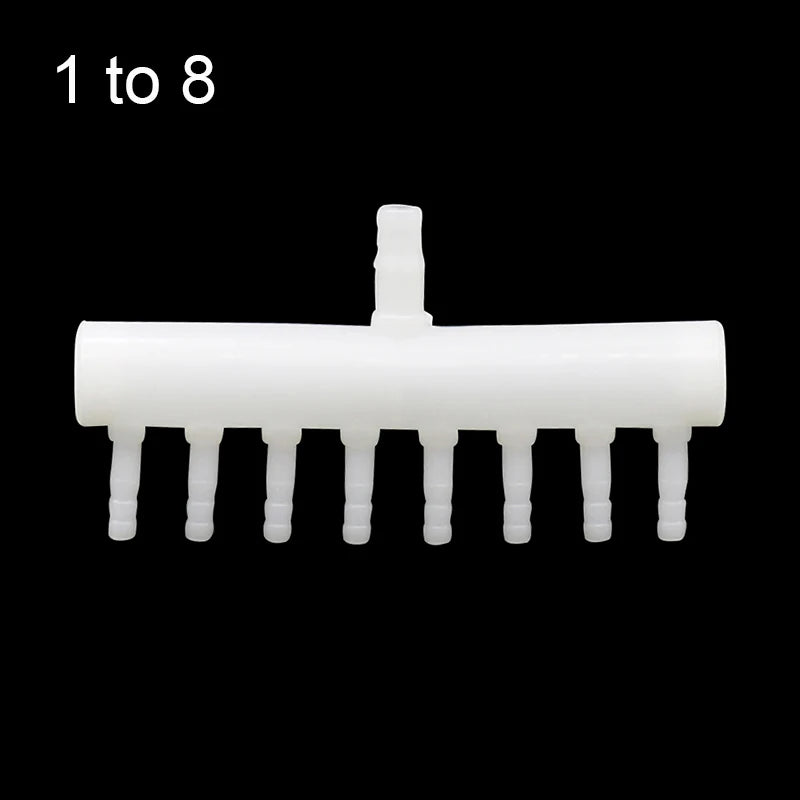 Conector divisor de manguera 8mm a 4mm para acuarios y jardínMangueras