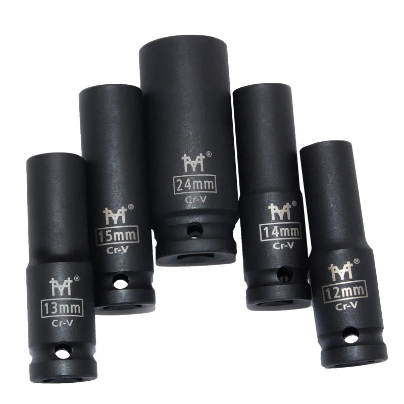 Vaso largo 1/2" para llave de impacto profundos métricos 10-38mmLlaves de vasoHardware > Tool Accessories > Tool Sockets