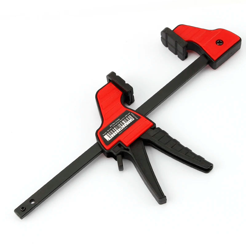 Abrazadera en F rápida de 4, 6, 12 pulgadasAbrazaderasHardware > Tools > Tool Clamps & Vises > Bar Clamps