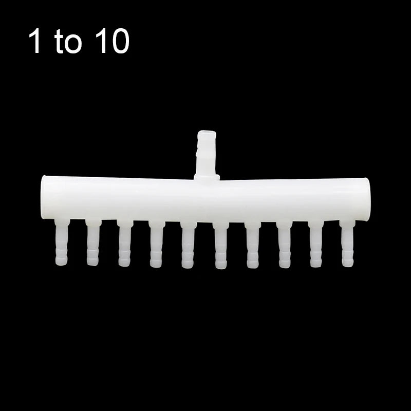 Conector divisor de manguera 8mm a 4mm para acuarios y jardínMangueras