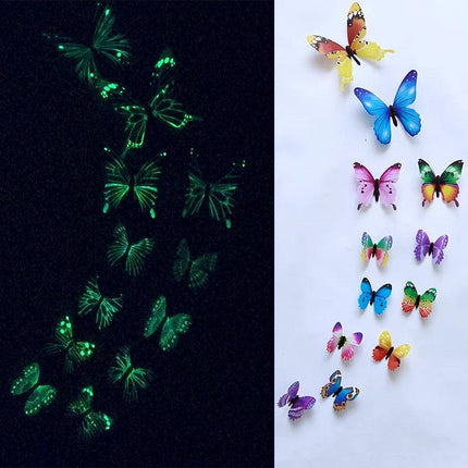 Butterfly 3D Luminous Wall Stickers