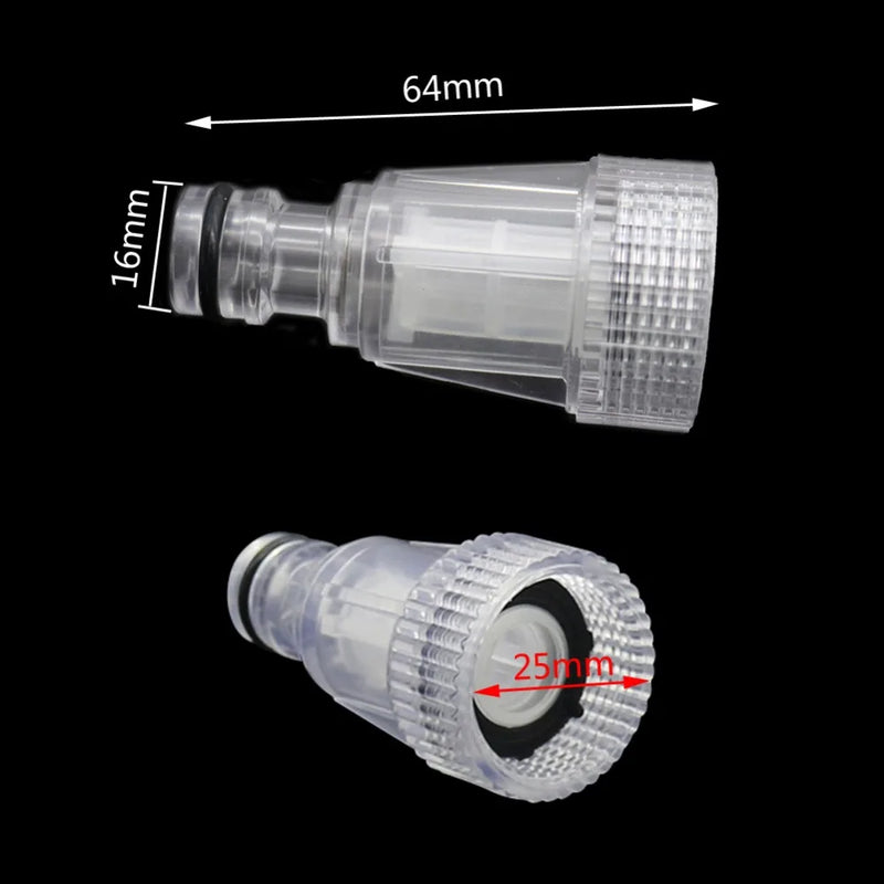 Boquilla con filtro 3/4 para jardínMangueras